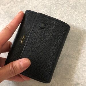 CÉLINE SMALL FOLDED MULTI-FUNCTION BIFOLD WALLET
